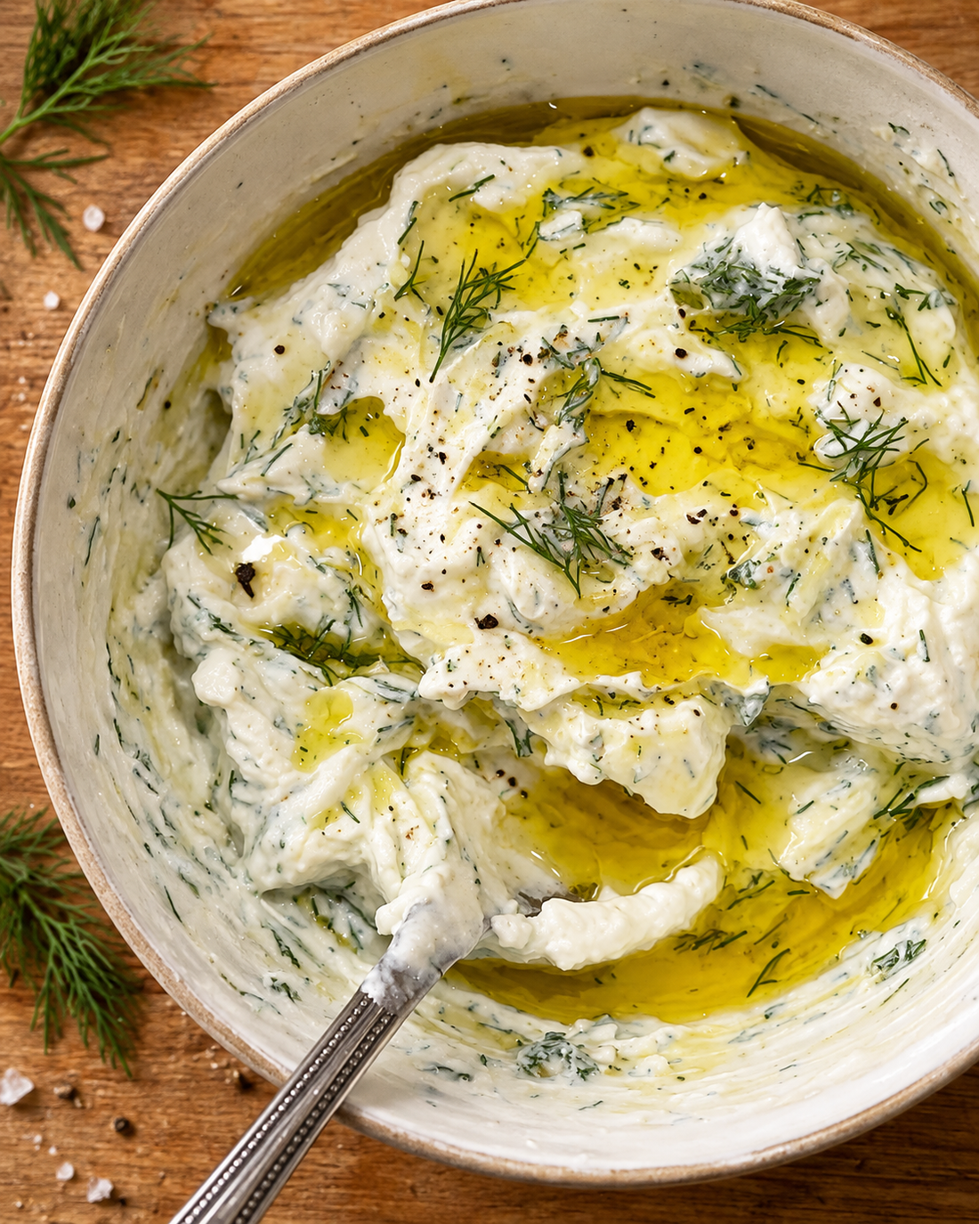 Dill + Garlic Yogurt Sauce